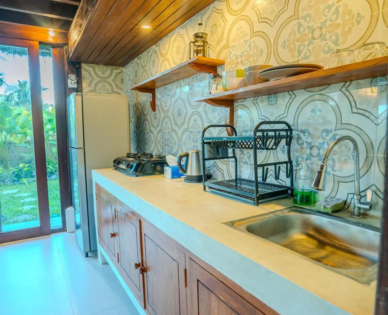 Green Swaha Mas Wooden Villa Ubud